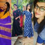 Rachitha Mahalakshmi Instagram – Everybody thinks if u do one thing,u can’t do something else…. 🤷🏻‍♀️🤷🏻‍♀️🤷🏻‍♀️🤷🏻‍♀️🤷🏻‍♀️
My strength is my ability to be versatile….. 😇😇😇😇😇😇😇
Grow up…. Think broad…. 
:
Outfits @pradini_collections 👈👈👈👈