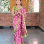 Rachitha Mahalakshmi Instagram - 🌟Stop holding urself back if you aren't happy,make a change 🌟 : Upcoming in NINI ❤️ : #Sareelove : @dear.d_unique : #supportwomenentrepreneurs🙋🏼💪🏻