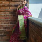 Rachitha Mahalakshmi Instagram - 🌟Stop holding urself back if you aren't happy,make a change 🌟 : Upcoming in NINI ❤️ : #Sareelove : @dear.d_unique : #supportwomenentrepreneurs🙋🏼💪🏻