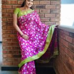 Rachitha Mahalakshmi Instagram - 🌟Stop holding urself back if you aren't happy,make a change 🌟 : Upcoming in NINI ❤️ : #Sareelove : @dear.d_unique : #supportwomenentrepreneurs🙋🏼💪🏻