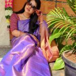 Rachitha Mahalakshmi Instagram - She's d women who decided to go for it.... 🤷🏻‍♀️😇😇😇😇💪💪💪💪 😋😎 : #sareelove @shanjana_trends 🥰🥰🥰🥰 : Accessories @adharva_sperkystore 👈👈👈❤️🥰🥰🥰🥰🥰🥰 : #supportwomenentrepreneurs🙋🏼💪🏻
