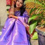 Rachitha Mahalakshmi Instagram - She's d women who decided to go for it.... 🤷🏻‍♀️😇😇😇😇💪💪💪💪 😋😎 : #sareelove @shanjana_trends 🥰🥰🥰🥰 : Accessories @adharva_sperkystore 👈👈👈❤️🥰🥰🥰🥰🥰🥰 : #supportwomenentrepreneurs🙋🏼💪🏻
