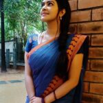 Rachitha Mahalakshmi Instagram - Looking for something positive in each day,even if somedays looks a little harder 😇😇😇😇😇 : Saree love @useeshopapp 👈👈 : #supportwomenentrepreneurs🙋🏼💪🏻