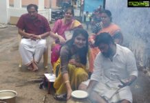 Rachitha Mahalakshmi Instagram - பொங்கலோ பொங்கல்......... 😇😇😇😇😇😇😇😇 பொங்கல் வாழ்த்துகள் மக்களே 😇😇😇😇💐💐💐💐💐💐💐💐