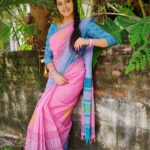 Rachitha Mahalakshmi Instagram - Vanakam 🙏🙏🙏🙏🙏🙏🙏 : MAHA back to work 💪🏻 : Saree love @__.rkn._.sarees.__ ❤️❤️