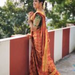 Rachitha Mahalakshmi Instagram - Upcoming *NINI* : SAREE LOVE @jeerafashion 👈 : Customised blouse @daddys_girl_designer_studio ❤️❤️❤️ : Jewelry @vriksham ❤️ : #supportwomenentrepreneurs🙋🏼💪🏻