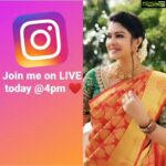 Rachitha Mahalakshmi Instagram - LIVE @4 PM 🙌 : SAREE LOVE @jeerafashion 👈👈👈 : Customised blouse @daddys_girl_designer_studio ❤️❤️❤️❤️❤️❤️ #supportwomenentrepreneurs🙋🏼💪🏻
