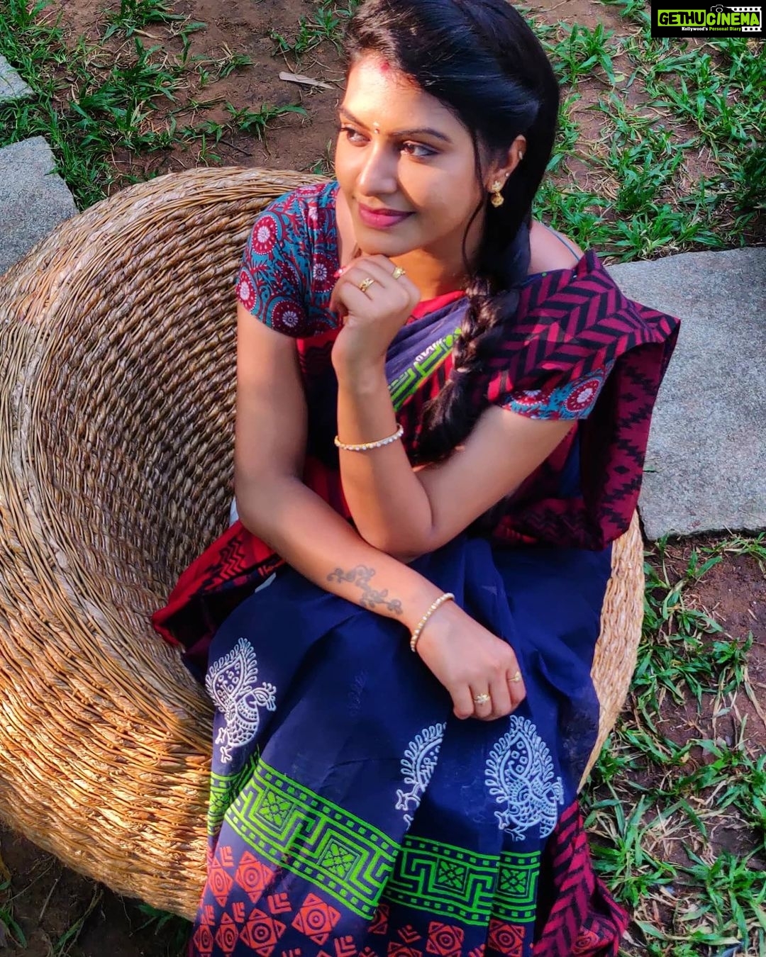 Rachitha Mahalakshmi Instagram - ❤️ MAHA ❤️ : Saree love @__.rkn._.sarees.__ : #supportwomenentrepreneurs🙋🏼💪🏻