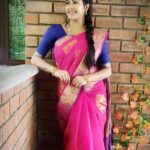 Rachitha Mahalakshmi Instagram - Saree love @fashivaclothing 👈 : #supportwomenentrepreneurs🙋🏼💪🏻