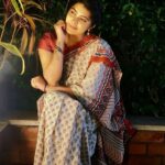 Rachitha Mahalakshmi Instagram - Be the light that help others see 😇😇😇😇😇😇 : Saree love @dear.d_unique ❤️❤️❤️❤️ : #supportwomenentrepreneurs🙋🏼💪🏻
