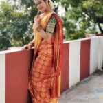 Rachitha Mahalakshmi Instagram - Upcoming *NINI* : SAREE LOVE @jeerafashion 👈 : Customised blouse @daddys_girl_designer_studio ❤️❤️❤️ : Jewelry @vriksham ❤️ : #supportwomenentrepreneurs🙋🏼💪🏻