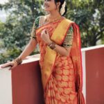 Rachitha Mahalakshmi Instagram - Upcoming *NINI* : SAREE LOVE @jeerafashion 👈 : Customised blouse @daddys_girl_designer_studio ❤️❤️❤️ : Jewelry @vriksham ❤️ : #supportwomenentrepreneurs🙋🏼💪🏻