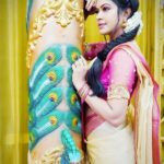 Rachitha Mahalakshmi Instagram - Upcoming in NINI 🙌 : SAREE LOVE @thulsistudio : Customised blouse @ve_kay_boutique 👈 : #supportwomenentrepreneurs🙋🏼💪🏻