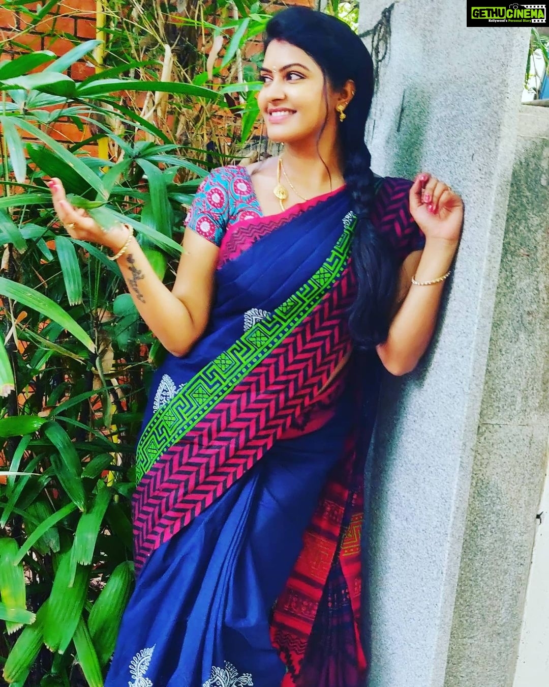Rachitha Mahalakshmi Instagram - ❤️ MAHA ❤️ : Saree love @__.rkn._.sarees.__ : #supportwomenentrepreneurs🙋🏼💪🏻