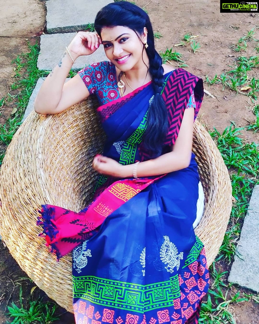 Rachitha Mahalakshmi Instagram - ❤️ MAHA ❤️ : Saree love @__.rkn._.sarees.__ : #supportwomenentrepreneurs🙋🏼💪🏻