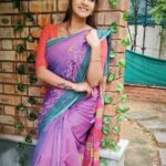 Rachitha Mahalakshmi Instagram – ❤️ MAHA ❤️
:
Saree love @__.rkn._.sarees.__ 
:
#supportwomenentrepreneurs🙋🏼💪🏻