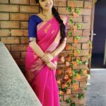 Rachitha Mahalakshmi Instagram - Saree love @fashivaclothing 👈 : #supportwomenentrepreneurs🙋🏼💪🏻