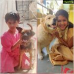 Rachitha Mahalakshmi Instagram - Once a pet lover 🤗 always a pet lover ❤️👼