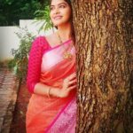 Rachitha Mahalakshmi Instagram - 😇😇😇😇😇 Saree love @rvnlsarees 😇😇 : Jewelry @sai_harshith_trendy_collection ❤️