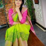 Rachitha Mahalakshmi Instagram - ❤️MAHA❤️ Saree love @__.rkn._.sarees.__ : #supportwomenentrepreneurs🙋🏼💪🏻