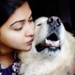 Rachitha Mahalakshmi Instagram - Morning kisseeeeeeeee 🤗🤗🤗🤗🤗😘😘😘😘😘😘😘😘😘😘😘 : My HAPPY 🐶🐾 MORNINGS 🥰😚💓😘😗