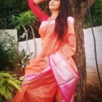 Rachitha Mahalakshmi Instagram - 😇😇😇😇😇 Saree love @rvnlsarees 😇😇 : Jewelry @sai_harshith_trendy_collection ❤️