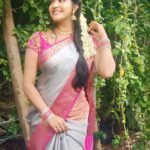 Rachitha Mahalakshmi Instagram - For my chellams who loved d saree 😁 😍😍😍😍😍 : Checkout 👉 @jeerafashion 😇😇😇😇