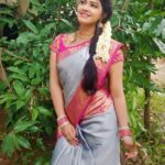 Rachitha Mahalakshmi Instagram - For my chellams who loved d saree 😁 😍😍😍😍😍 : Checkout 👉 @jeerafashion 😇😇😇😇