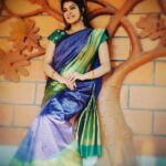 Rachitha Mahalakshmi Instagram - Feel d sun-kiss, while others notice sunburns..... 🤷🏻‍♀️🤷🏻‍♀️🤷🏻‍♀️🤷🏻‍♀️🤷🏻‍♀️🤷🏻‍♀️ : SAREE love @jnsfashionstore 👈 : #supportwomenentrepreneurs🙋🏼💪🏻