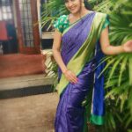 Rachitha Mahalakshmi Instagram - Feel d sun-kiss, while others notice sunburns..... 🤷🏻‍♀️🤷🏻‍♀️🤷🏻‍♀️🤷🏻‍♀️🤷🏻‍♀️🤷🏻‍♀️ : SAREE love @jnsfashionstore 👈 : #supportwomenentrepreneurs🙋🏼💪🏻