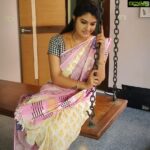 Rachitha Mahalakshmi Instagram - *D quieter u become,d more u r able to hear * 🧘‍♀️ : MAHA Saree love @__.rkn._.sarees.__ : #NINI 🥰 : #supportwomenentrepreneurs🙋🏼💪🏻