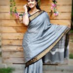 Rachitha Mahalakshmi Instagram - *silence isn't empty,it's full of answers*..... 😇😇😇 : Saree love @useeshopapp 😍😍😍😍😍😍 : Customised blouse @rasidhadesigner 🥰 : #supportwomenentrepreneurs🙋🏼💪🏻