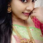 Rachitha Mahalakshmi Instagram - *Be a good person, but don't waste ur time to prove it * 😇😇😇 Pleasant evenings 🙌🙌🙌🙌 Jewelry @manicollection011 👈👈👈👈 #supportwomenentrepreneurs🙋🏼💪🏻