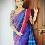 Rachitha Mahalakshmi Instagram - I am me,nothing more, nothing less,and that's enough 🤷🏻‍♀️🤷🏻‍♀️🤷🏻‍♀️🤷🏻‍♀️🤷🏻‍♀️🤷🏻‍♀️🤷🏻‍♀️ 😇😇😇😇😇 MAHA mornings 😉😉😉 Saree love @__.rkn._.sarees.__ 😍 #supportwomenentrepreneurs🙋🏼💪🏻