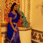 Rachitha Mahalakshmi Instagram - I do believe in luck..... and also I find the harder I work, the more I have of it..... 💪😇😇😇 Let's work hard to get more of it.... 😇😇😇😇😇😇 Few more Clicks from d sets of #Ranganayaka movie..... 😇😇😇😇 : Lovely outfit designed by @anjaliraj6869 ❤️❤️❤️❤️
