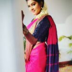 Rachitha Mahalakshmi Instagram - Upcoming .... 😵 Well hope u guys can guess d scene 🤷🏻‍♀️ At NINI 2.O 🥵😨😥😩😞😟🥺😓😖🙄😵😬 Saree love @glamtique.in 🥰 #supportwomenentrepreneurs🙋🏼💪🏻
