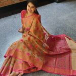 Rachitha Mahalakshmi Instagram - Awwwwww 👌👇👇👇👇😇 Give - But don't allow urself to b used. Love - But don't allow urself to b abused. Trust -But don't be naive. Listen - But don't loose ur own voice. 😇😇😇😇😇😇😇😇😇 Upcoming in NINI 🤔 Saree love @ruthviscollection 🥰🥰🥰🥰🥰🥰 #supportwomenentrepreneurs🙋🏼💪🏻