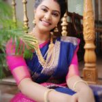 Rachitha Mahalakshmi Instagram - My heart 💓 even wen it doesn't feel better leads me where it's right 🙌🙌🙌🙌 😇😇😇😇😇😇😇 Jewelry @adhithya_ladies_fashion 🥰🥰🥰 Saree love @glamtique.in 😍😍😍😍
