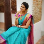 Rachitha Mahalakshmi Instagram - All ABT yesterday's "minnal" appearance.... 😅 😇😇😇 Saree love @dear.d_unique 🥰🥰🥰🥰🥰🥰🥰 Jewelry @sai_harshith_trendy_collection 🥰😇❤️ #supportwomenentrepreneurs🙋🏼💪🏻