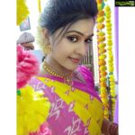 Rachitha Mahalakshmi Instagram - Chamattu ponnu looks.... 😇😇😇😇 Wedding bliss at NINI 😇😇😇😇😇😇😇 SAREE LOVE @fashivaclothing 👈👈👈👈 Jewelry @studiobluefashions 🥰🥰🥰🥰 #supportwomenentrepreneurs🙋🏼💪🏻 #supportsmallbusiness
