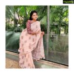 Rachitha Mahalakshmi Instagram - Lovely mornings.... 😇😇😇😇😇😇 Saree love @niramonlineclothing 🥰🥰🥰🥰 #supportwomenentrepreneurs🙋🏼💪🏻 #supportsmallbusiness #supporttelevisionindustry