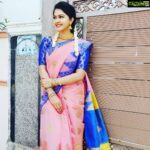 Rachitha Mahalakshmi Instagram - Homely mornings...... 🥰🥰🥰🥰🥰🥰 Time for all my entrepreneurs 😇💪🏻 Support small business makkalae 🤞🙌💪🏻 Saree love @nandhinisalwars 😍 Jewelry @vriksham 🤗🤗🤗🥰 Bangles @jimikki__kammal 😇 #supportwomenentrepreneurs🙋🏼💪🏻 #supportsmallbusiness