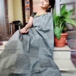 Rachitha Mahalakshmi Instagram - Always my favourite look 😇🥰😇🥰😇🥰🥰Saree love @vidhus_clothing 🥰🥰🥰🥰 Customized blouse @kripala_blouses 😇 #nachiyarpuram #nachiyarpuramonzeetamil #supportwomenentrepreneurs🙋🏼💪🏻