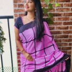 Rachitha Mahalakshmi Instagram - 😇😇😇😇😇😇😇 Lovely saree @branding_with_shakthi : https://www.instagram.com/branding_with_shakthi/ : https://www.facebook.com/brandingwithshakthi/ : #supportwomenentrepreneurs🙋🏼💪🏻