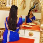 Rachitha Mahalakshmi Instagram - From d sets of #Ranganayaka movie shoot... 🎥🎬🎭 😇😇😇😇😇😇 Shooting in progress..... So updates about release well u have to wait for it... 😇🙌🤞