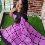 Rachitha Mahalakshmi Instagram - 😇😇😇😇😇😇😇 Lovely saree @branding_with_shakthi : https://www.instagram.com/branding_with_shakthi/ : https://www.facebook.com/brandingwithshakthi/ : #supportwomenentrepreneurs🙋🏼💪🏻