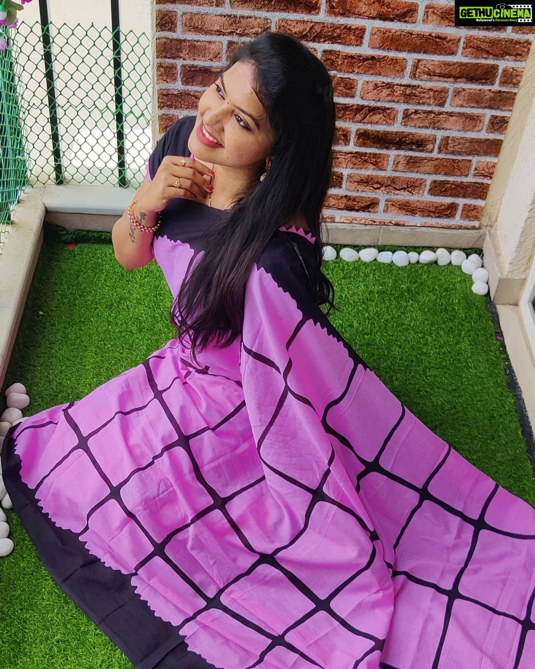 Rachitha Mahalakshmi Instagram - ๐๐๐๐๐๐๐ Lovely saree @branding_with_shakthi : https://www.instagram.com/branding_with_shakthi/ : https://www.facebook.com/brandingwithshakthi/ : #supportwomenentrepreneurs๐๐ผ๐ช๐ป