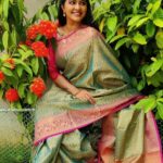 Rachitha Mahalakshmi Instagram - 🌟The art of being happy lies in d power of extracting happiness in every little things... 🌟😇😇😇😇😇 : #sareelove @branding_with_shakthi : https://www.instagram.com/branding_with_shakthi/ : https://www.facebook.com/brandingwithshakthi/
