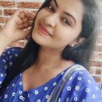 Rachitha Mahalakshmi Instagram - Tired yes.... but I do have goals...... 💪💪💪soooo just keep going..... 😇 Happy mornings 🌞 😇😇😇😇 : Lovely outfit @srisaicollections9 👈 💙💙💙 : #supportwomenentrepreneurs🙋🏼💪🏻