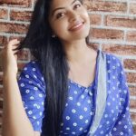 Rachitha Mahalakshmi Instagram - Tired yes.... but I do have goals...... 💪💪💪soooo just keep going..... 😇 Happy mornings 🌞 😇😇😇😇 : Lovely outfit @srisaicollections9 👈 💙💙💙 : #supportwomenentrepreneurs🙋🏼💪🏻